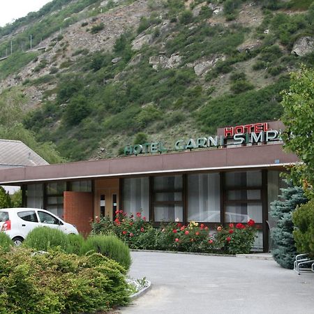 Brigerbad Hotel Garni Simplon מראה חיצוני תמונה